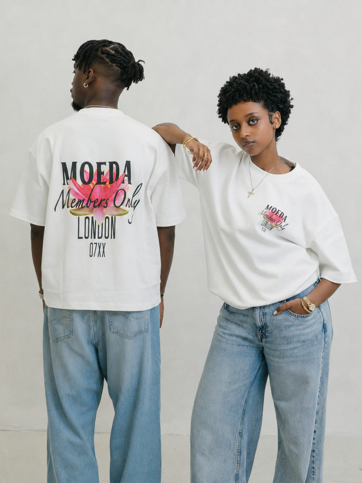 White Lotus Oversized T-Shirt