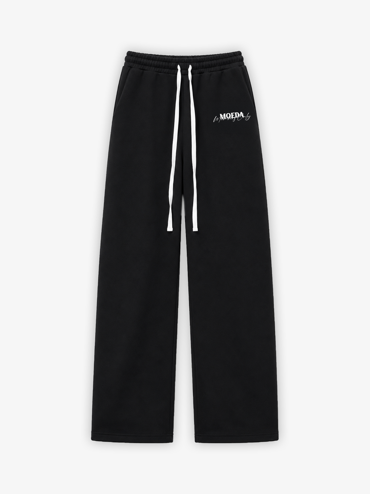 Black Essentials Members Only Joggers