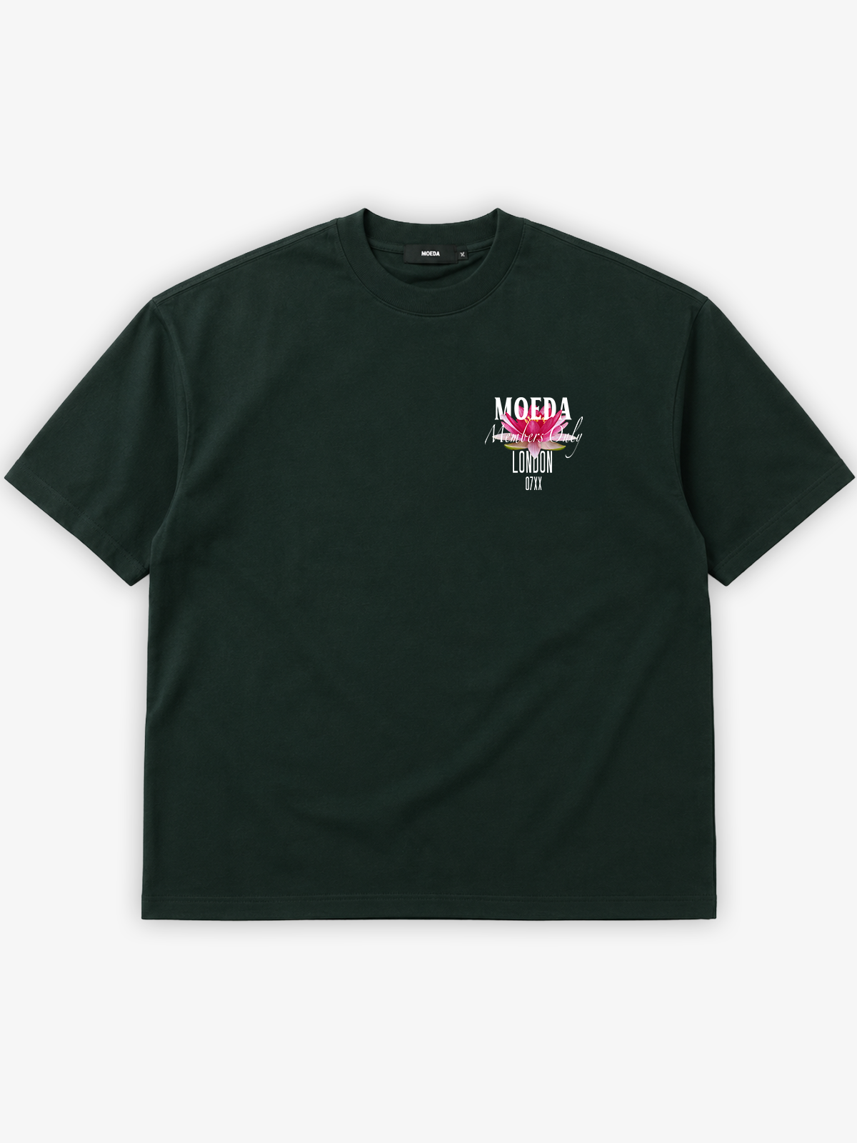 Green Lotus Oversized T-Shirt